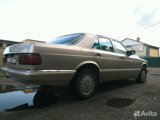 Mercedes-Benz S-класс 3.0 AT, 1986, 487 000 км