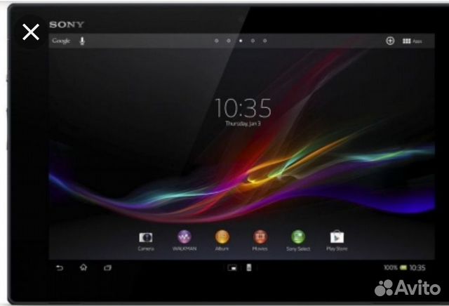 Планшет Sony Xperia Tablet Z