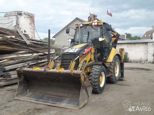 Экскаватор-погрузчик Caterpillar 432E 2008