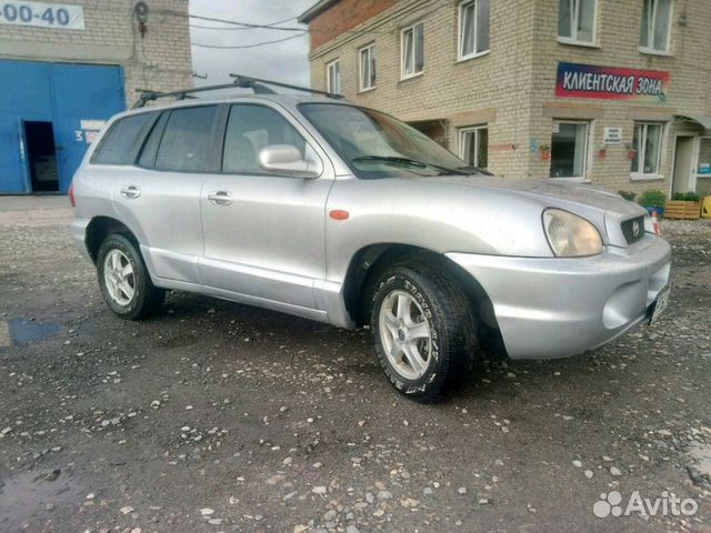 Hyundai Santa Fe 2.4 МТ, 2003, 220 000 км