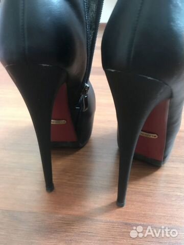 Ботильоны кожаные Ботильоны кожаные