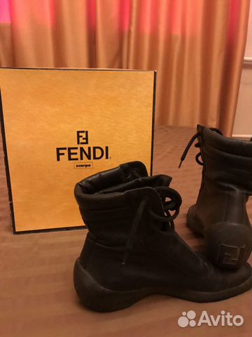 Ботинки fendi 39 размер