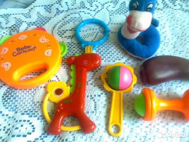 Игрушки для самых маленьких - пакетом