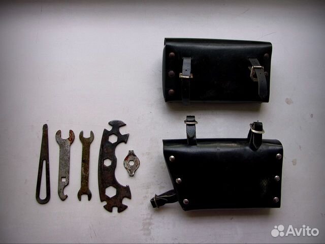 Велосумка с инструментами. Бардачок. СССР Велосумка с инструментами. Бардачок. СССР