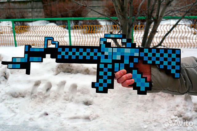 Алмазный автомат из Майнкрафт Алмазный автомат из Майнкрафт