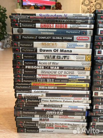 Большая коллекция дисков PS2 Sony Playstation 2 PS Большая коллекция дисков PS2 Sony Playstation 2 PS