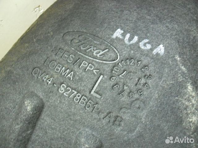 Ford Kuga 2012 - 2016 год Подкрылок задний левый