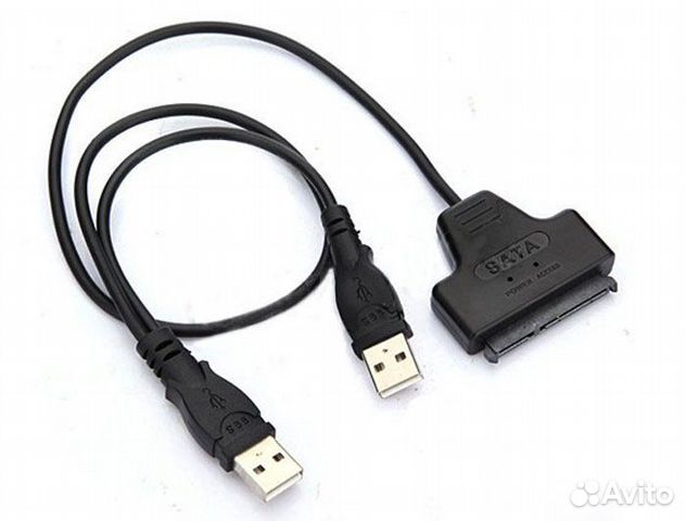 Кабель-переходник USB 2.0 - SATA