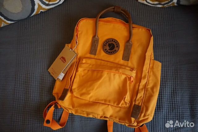 kanken seashell orange