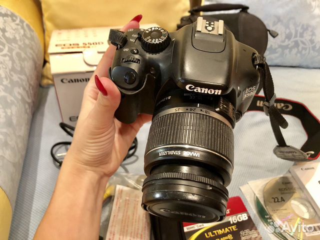Зеркальный Фотоаппарат Canon EOS 500D Kit Зеркальный Фотоаппарат Canon EOS 500D Kit
