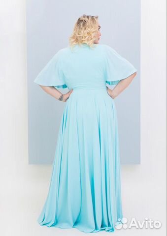 Платье в пол 56-58 размер