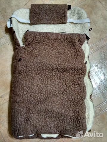 Конверт зимний в коляску, на овчине, 74 см Конверт зимний в коляску, на овчине, 74 см