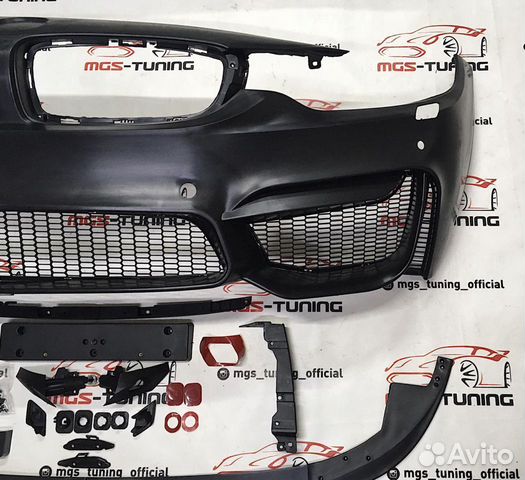 Бампер передний BMW f32 М4- Look Бампер передний BMW f32 М4- Look
