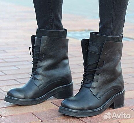 Кожаные ботинки, ручная работа грузинский дизайнер