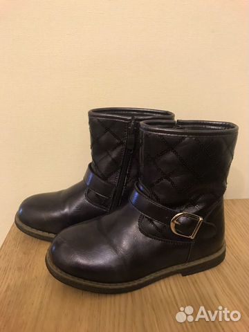 Сапоги с мехом для девочки