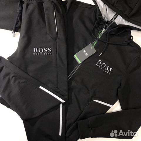 Hugo Boss Green спортивный костюм black