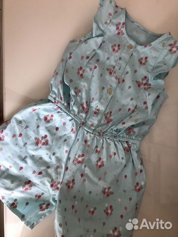 Летний комбинезон, платье. Mothercare 92р Летний комбинезон, платье. Mothercare 92р