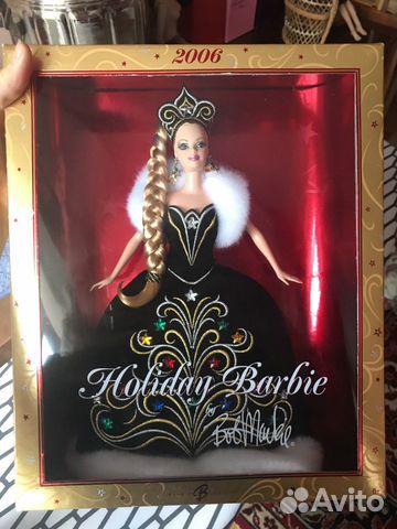 2006 bob mackie holiday barbie