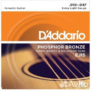 84872303366  DAddario EJ15 - струны для акустической гитары, ф 