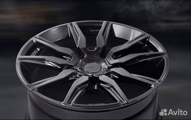 Toyota LC200 диски литые khann DUX9 Toyota LC200 диски литые khann DUX9