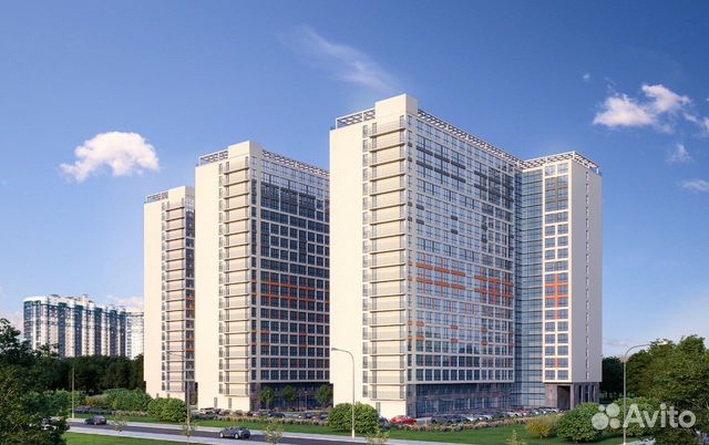 Студия, 21.9 м², 11/20 эт. Студия, 21.9 м², 11/20 эт.