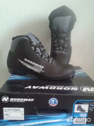 Ботинки для беговых лыж nordway narvik р. 39