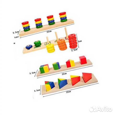 Монтессори набор 14-в-1