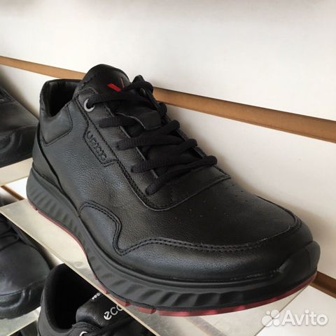 Кроссовки Ecco Exostride чёрно-красные Кроссовки Ecco Exostride чёрно-красные