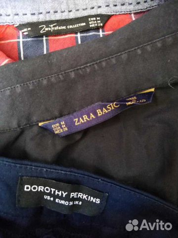 Брюки Dorothy Perkins и 2 рубашки Zara Брюки Dorothy Perkins и 2 рубашки Zara