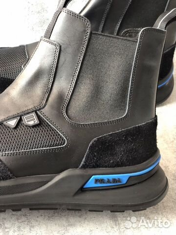Ботинки Prada,высокие,оригинал