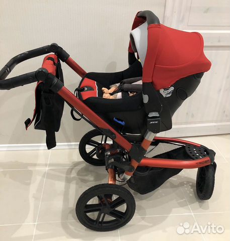 Коляска Jane Trider formula strata 3 в 1 с сумкой