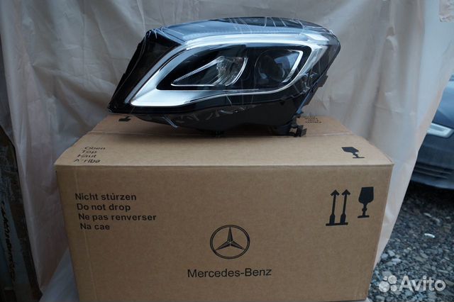 Фара мерседес W156 GLA левая LED 2017 2019