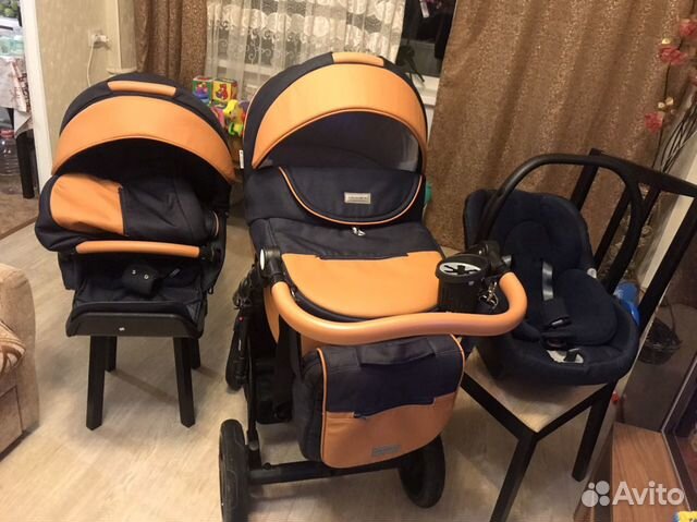 Коляска Adamex Massimo 3 в 1 Коляска Adamex Massimo 3 в 1