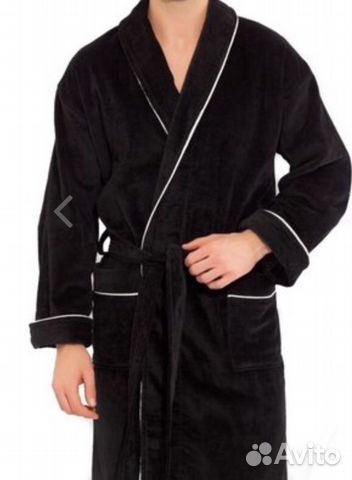 Халат махровый мужской peche monnaie XL Халат махровый мужской peche monnaie XL