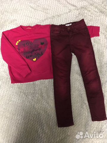 Джинсы+ толстовка