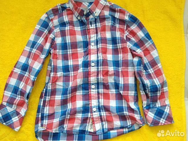 Рубашка для мальчика 4-5 лет H&M Рубашка для мальчика 4-5 лет H&M