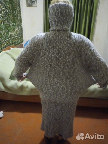 Теплый вязаный костюм женский Теплый вязаный костюм женский