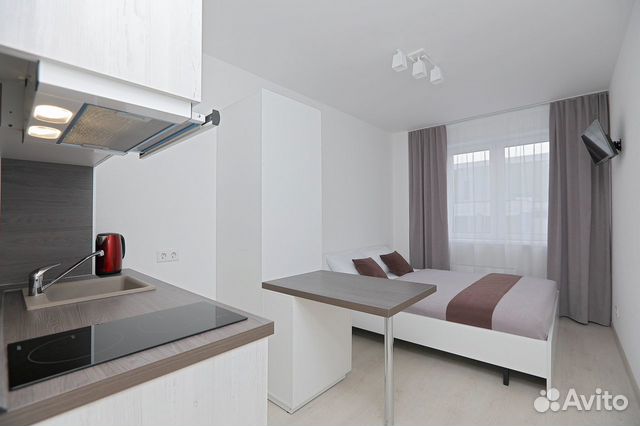 

Квартира-студия, 18 м², 1 кровать