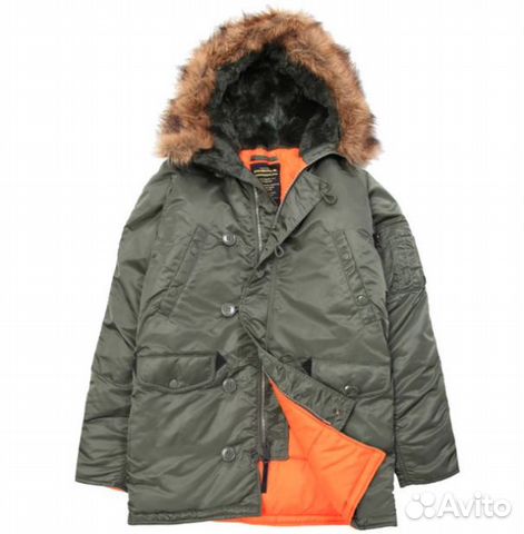 Аляска Alpha Industries Slim куртка парка оригинал
