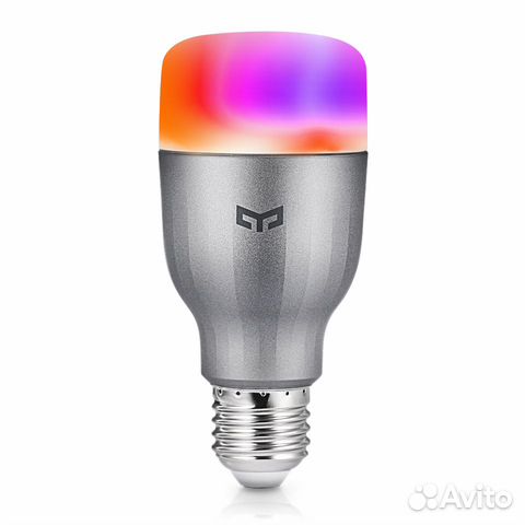 Лампа светодиодная Yeelight LED Bulb Color Silver Лампа светодиодная Yeelight LED Bulb Color Silver