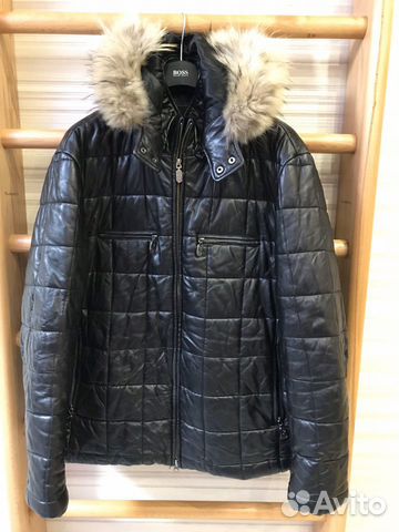 Продам кожаный пуховик Продам кожаный пуховик