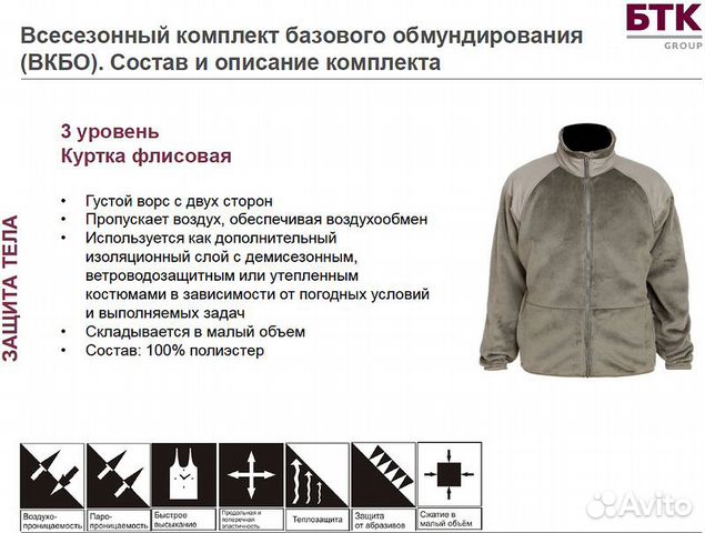 Куртка (кофта) флисовая Армейская вкпо 3слой новая Куртка (кофта) флисовая Армейская вкпо 3слой новая