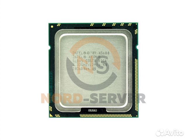 Процессор Intel Xeon X5680 (6 ядер, 3.33GHz)
