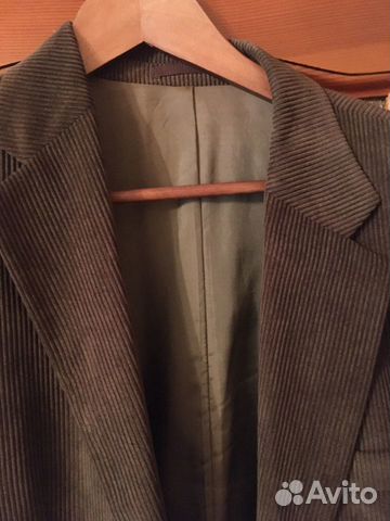 Пиджак вельветовый