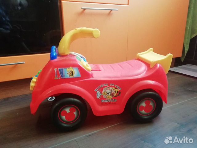 Каталка Kiddieland Пожарная машина Микки Маус