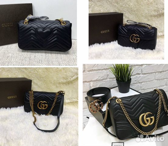 Gucci GG Marmont matelass Гуччи Сумка Клатч 25