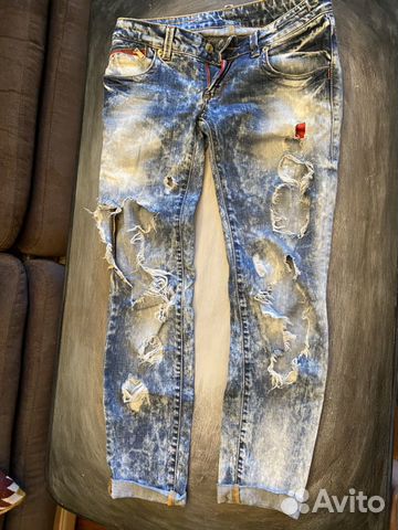 Джинсы Dsquared + лонг Paul shark Джинсы Dsquared + лонг Paul shark
