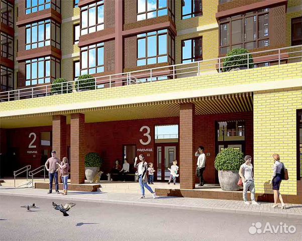 1-к квартира, 40 м², 4/24 эт.
