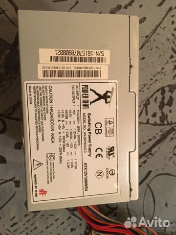 Блок питания на 235W Power man Блок питания на 235W Power man