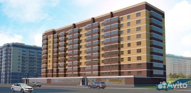 1-к квартира, 42.1 м², 5/9 эт.